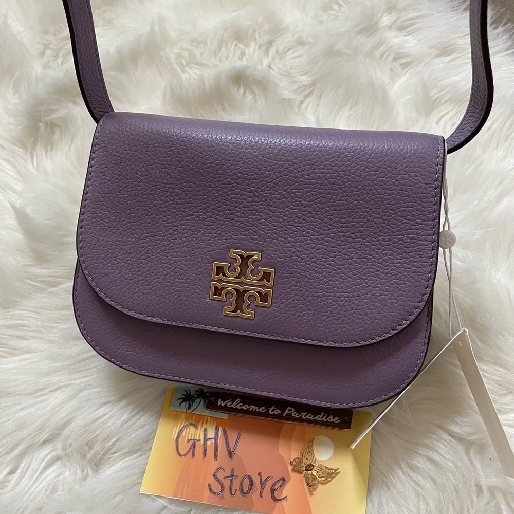 Tory burch Britten small saddle shoulder bag